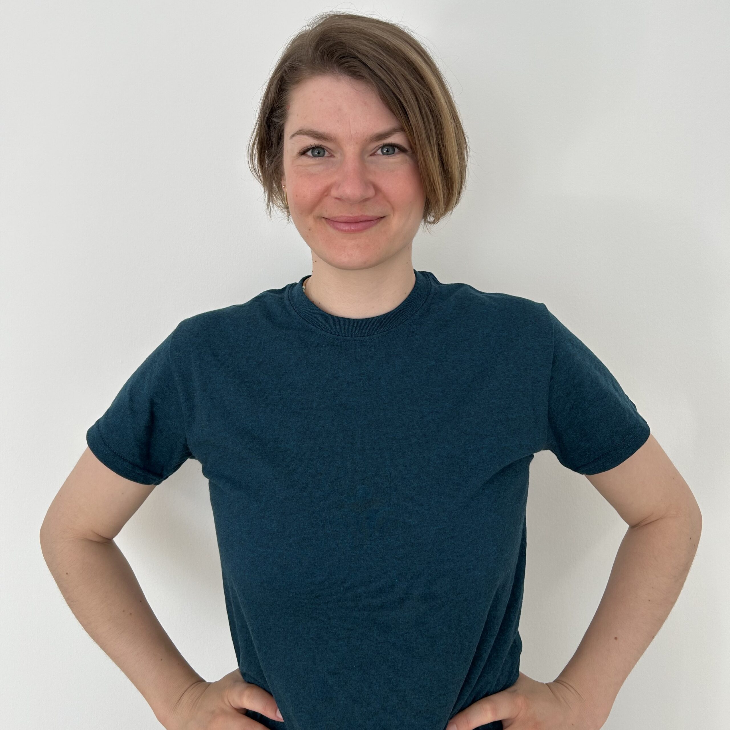 Frauke Wittstruck, Physiotherapeutin im Team der Kinderphysiotherapie Ritterburg in Münster, mit Schwerpunkten in Bobath, Skoliosebehandlung und Atemtherapie